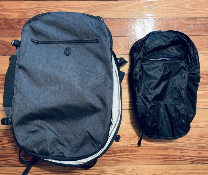 compressible backpack